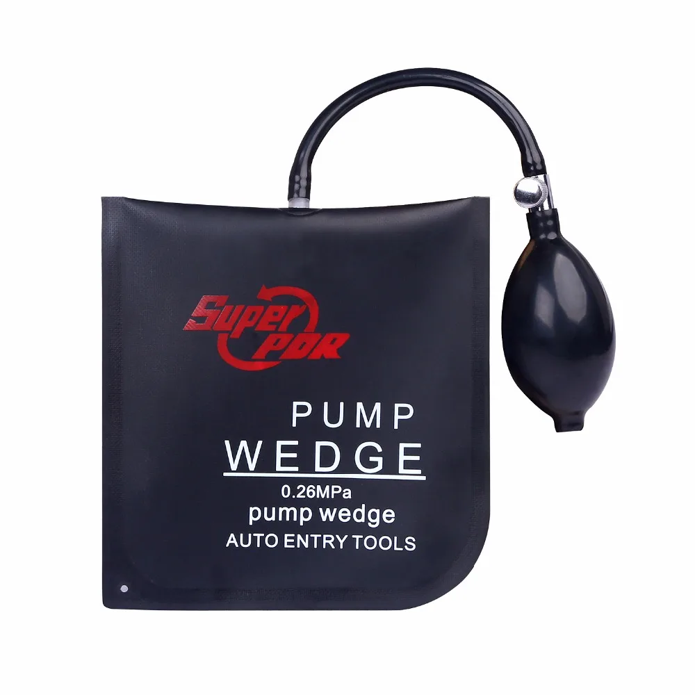 PDR Locksmith Supplies Air Pump Wedge Auto Lockout Tool Kit Lock Pick Set Lock Opener Car Radio