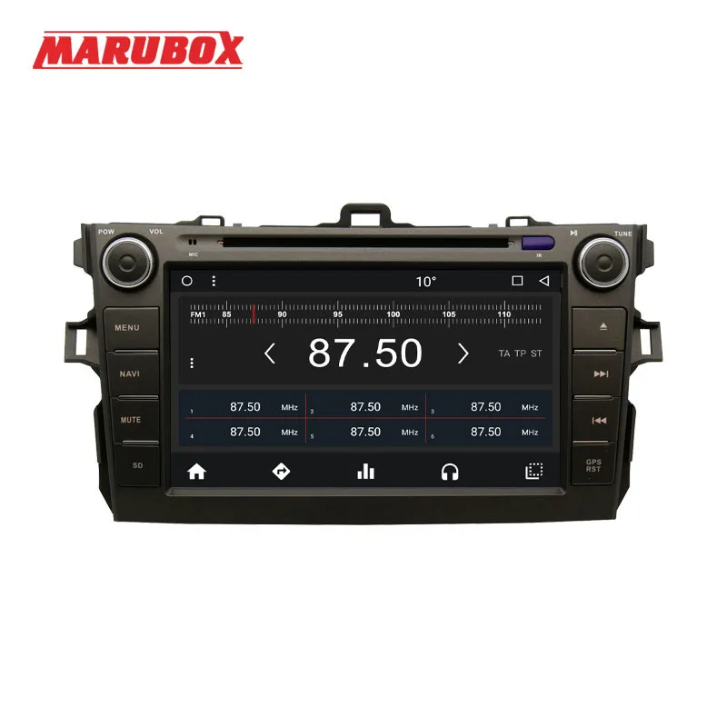 Sale MARUBOX 8A105MT8 Car Multimedia Player for Toyota corolla 2007 - 2011,8 Core, Android 8.1,DVD,GPS,Radio, 2GB RAM, 32GB ROM 2