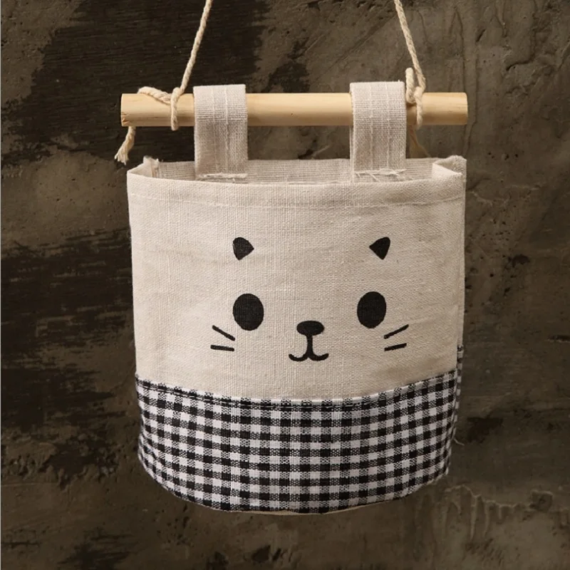 Рождественская настенная корзина для хранения карманы сумки настенного