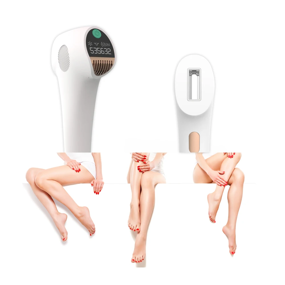 Постоянный лазер для удаления волос эпилятор лазер эпилятор для женщин и мужчин лица подмышки бикини борода ноги очиститель