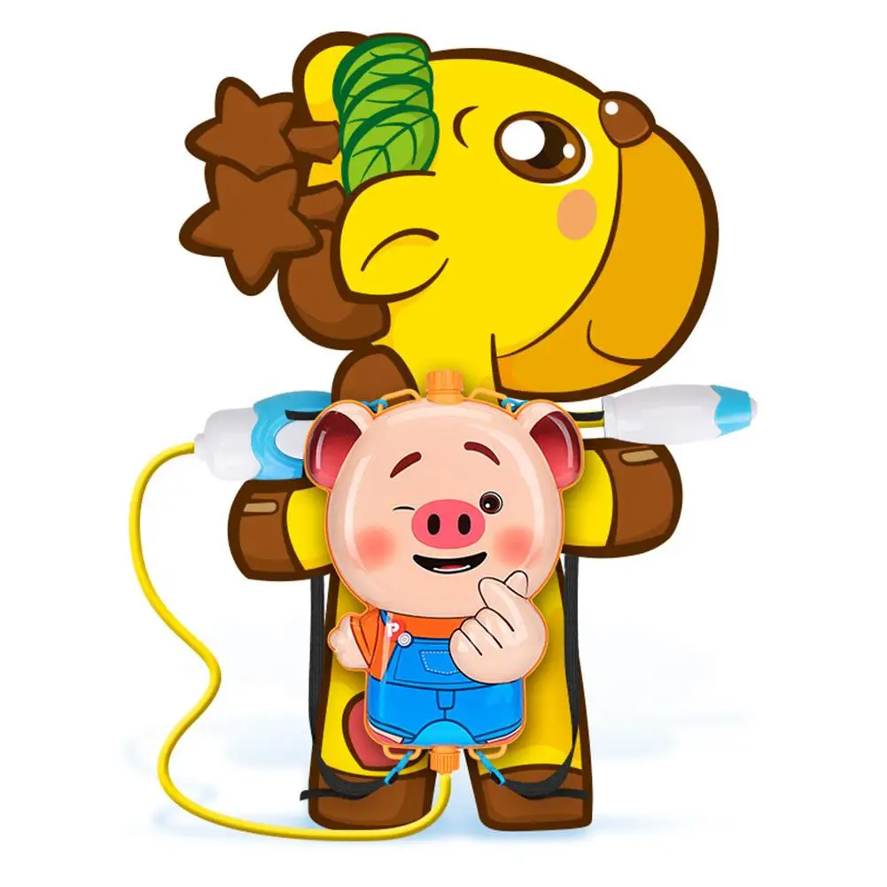 Водный распылитель игрушка рюкзак контейнер для игры в воду мультфильм форма