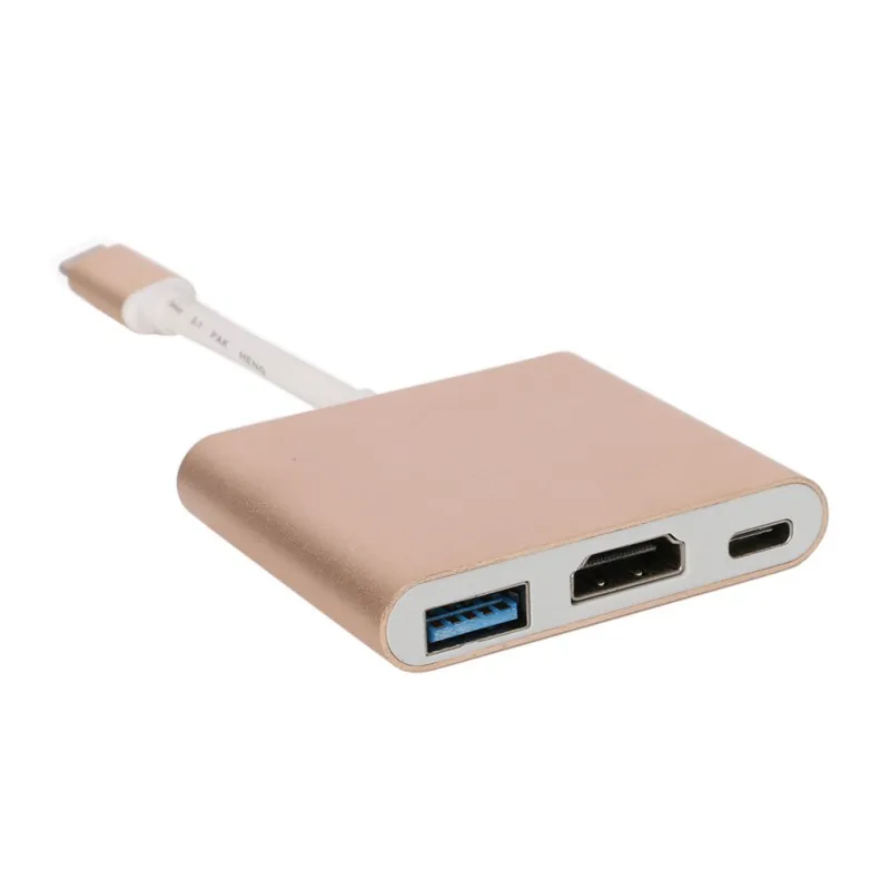 Type C USB 3.0 Hub (USB C & Thunderbolt 3 Ports Compatible) to USB 3.0
