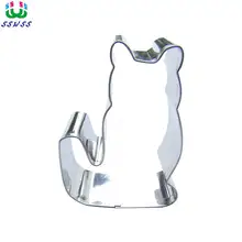 Pet украшения торта помадка резаки инструменты Горячая, персидский кот формы торта печенья формы для выпечки, прямые продажи