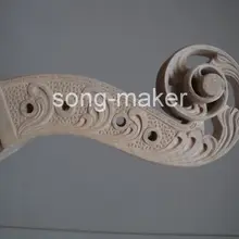 4/4 Виолончель Шеи Ажурные шаблон Глава Рука Carve Высокое Качество