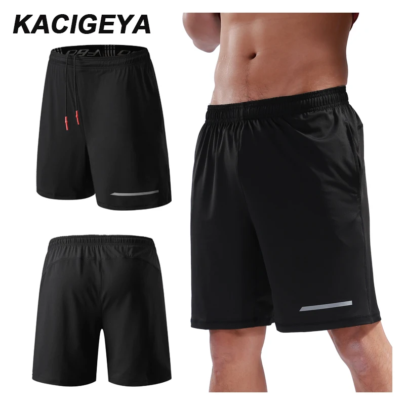 

Compression Shorts Running Men Quick-drying Breathable Fitness Sportwear Men Beach Shorts 3XL Jogging Training Pocket Shorts