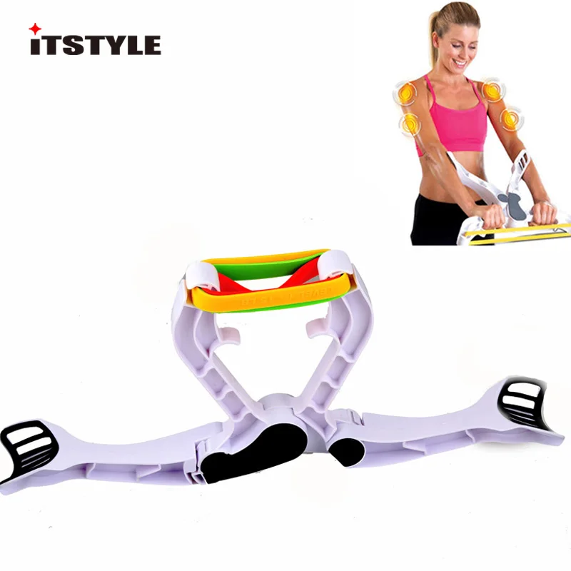 

ITSTYLE Wonder Arm Grips 3 Resistance bands Hand Strength Slim Force Fitness Arm Training Wrist Exerciser