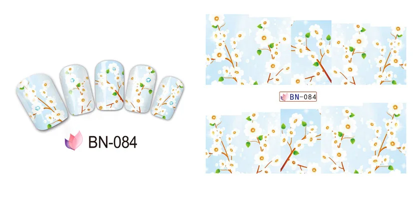 12 листов смешанных цветов сливы наклейки для ногтей переводные наклейки для воды полное покрытие наклейки фольги обертывания ногтей татуировки