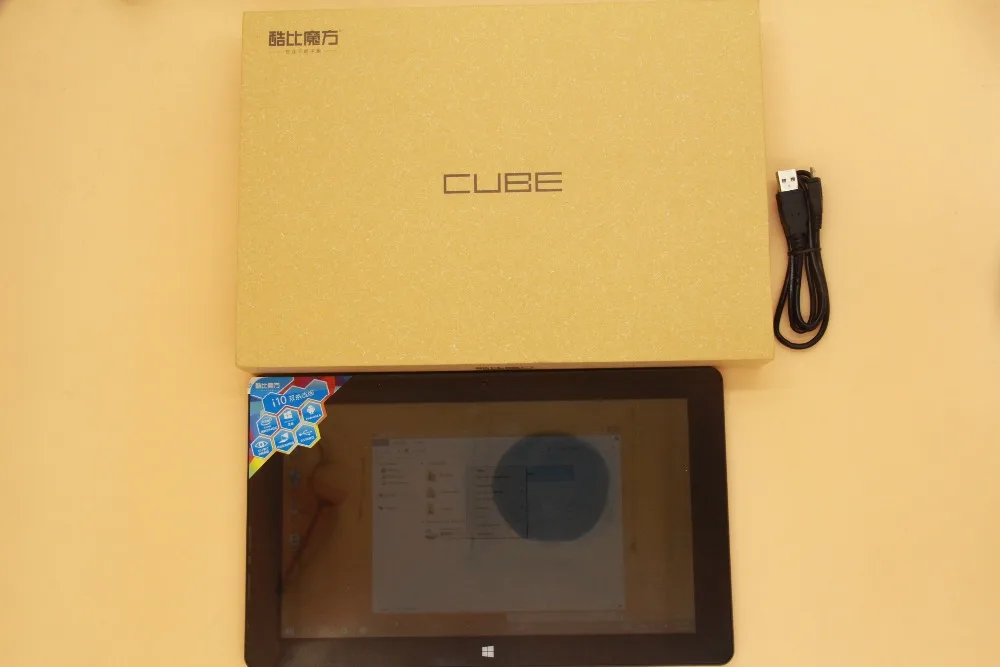 ORiginal Newest 10.6" HD Cube I10 Dual Boot Tablet PC Windows 8.1+Android 4.4 Z3735 Quad Core 2GB RAM 32GB ROM Mini HDMI OTG