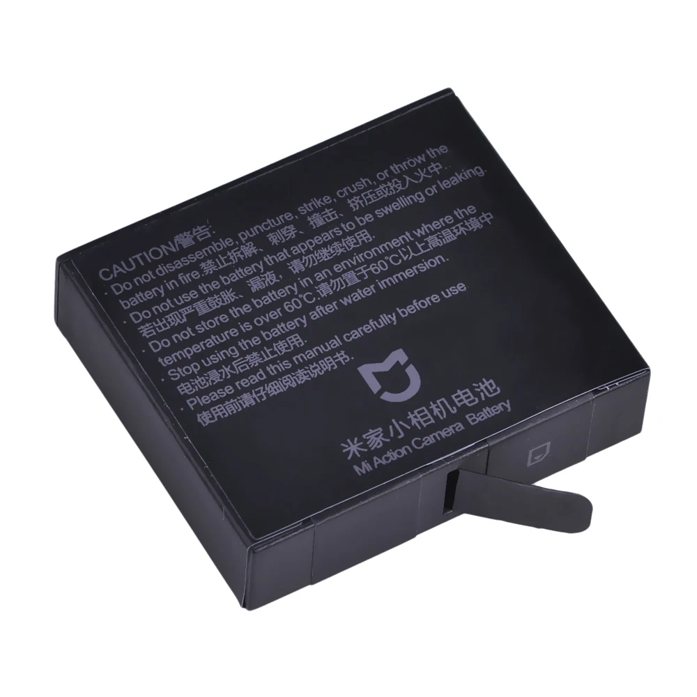 2 шт. 3,80 в 1450 мАч mi jia 4k аккумулятор+ светодиодный 3 слота USB зарядное устройство для спорта Xiao mi Jia Action mi ni Аксессуары для камер