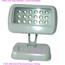 CE, IP65, хорошее качество, высокая мощность 18 Вт светодиодный прожектор, светодиодный настенный светильник, DS-T37-18W, 110В-250В переменного тока, 18X1 Вт, гарантия 2 года