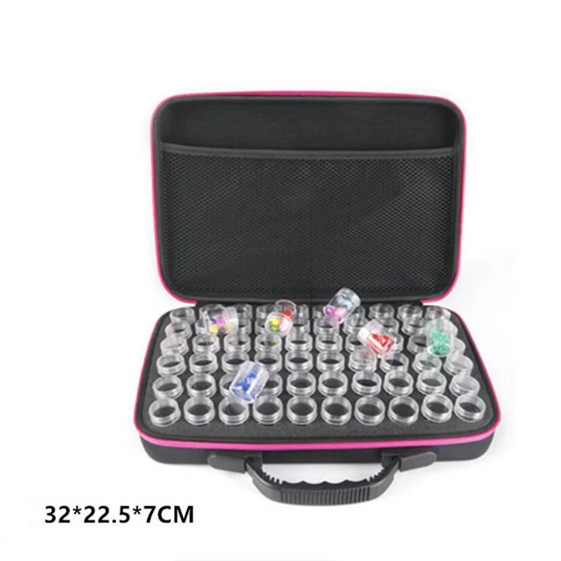 

5D DIY Diamond embroidery Round Diamond painting 60 Cross stitch 60-box handbag Square Diamond mosaic Transparent storage box @