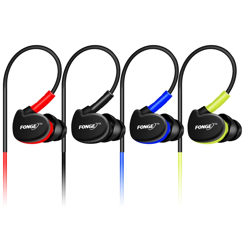 1 3M Sport font b Headphone b font with Memory wire sweatproof Noise Isolating In Ear