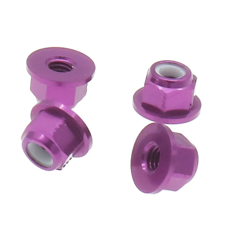 

4pcs M4 Lock Nut Wheel Tire For RC1:10 Axial Wraith Spawn Hot Sale Hot Durable Convenient Sell Well High Quality