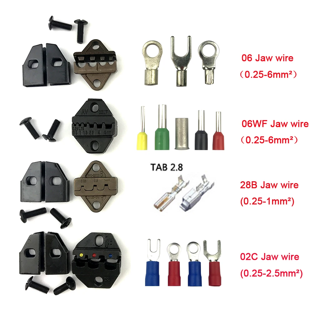 crimping tool sn-28b terminal crimper pliers pince a sertir ferrule wire crimp hand tool alicate crimpador Multi SN-48B SN-02C - Image 3