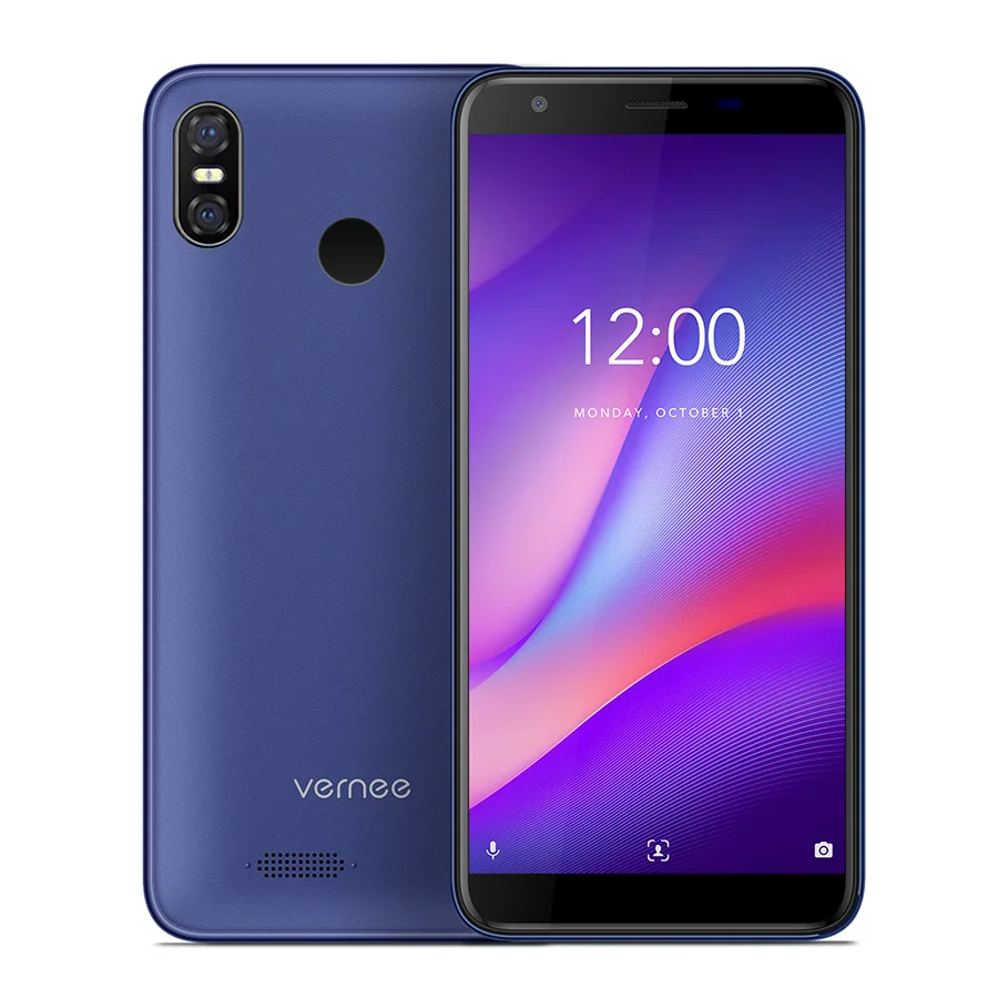 Мобильный телефон Vernee M3 5 'ཎ:9 HD + Android8.1 3 ГБ 32 четырехъядерный мобильный 3300 мАч