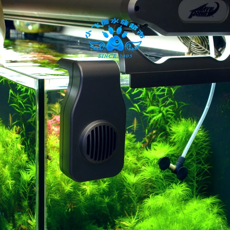 Вентилятор охлаждения mini nano hang on водяное растение для аквариума fish reef coral tank с