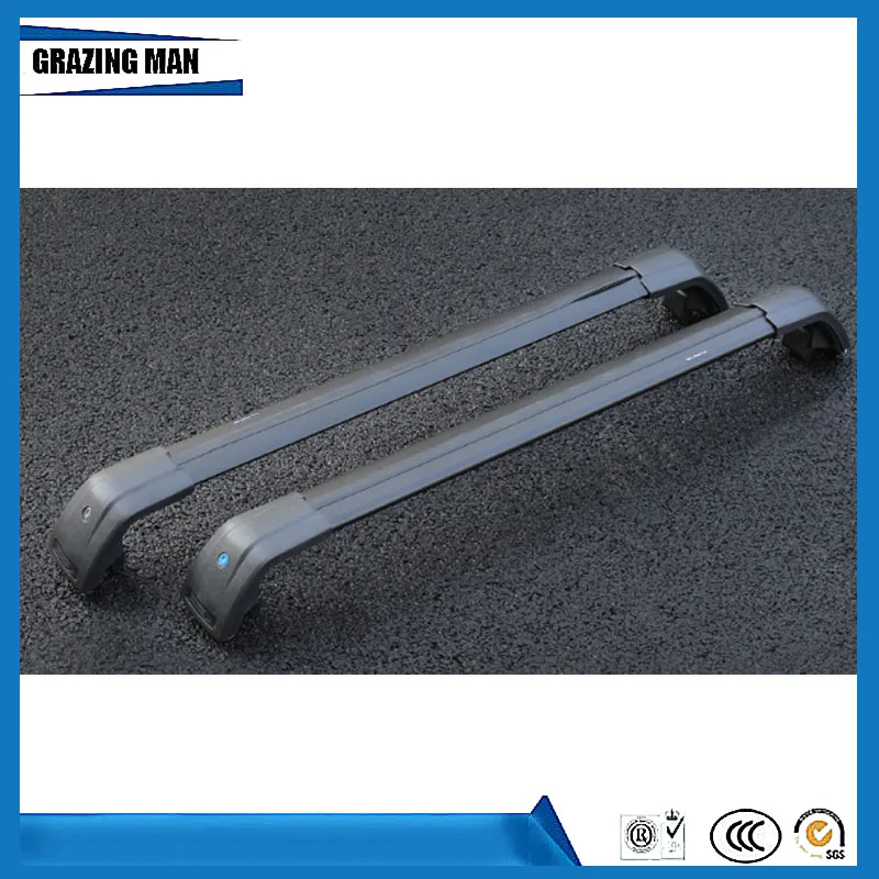 High quality 2 PCS Aluminium alloy roof rack rail cross bar fit for Touran 10-14 Luggage Carrier