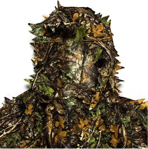 3D Leaf Camouflage Ghillie Suit  2