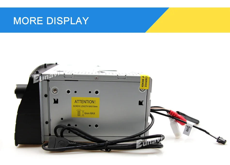 Clearance Eunavi 2 Din Car DVD For Toyota Corolla E120 BYD F3 Android 8.1 Quad core RAM 2G 2Din Car DVD stereo GPS with touch screen WIFI 28