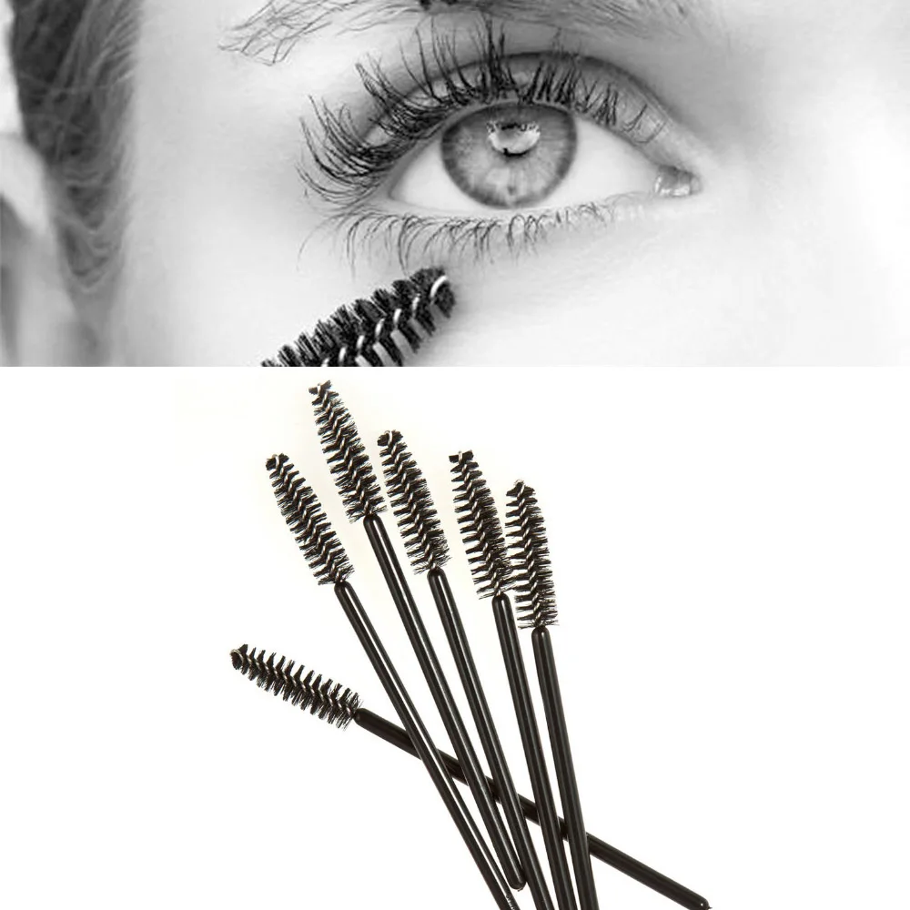 

50pcs/100pcs Eyelash Brush Lip Brush Lash Extension Mascara Applicator Eyelash Brushes Mascara Wands Cosmetics Make Up tool