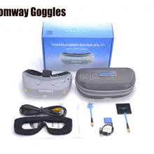 Aomway Commander FPV очки 40CH 5,8G Разрешение 854*480 FPV видео гарнитура очки поддержка HDMI DVR NTSC/PAL