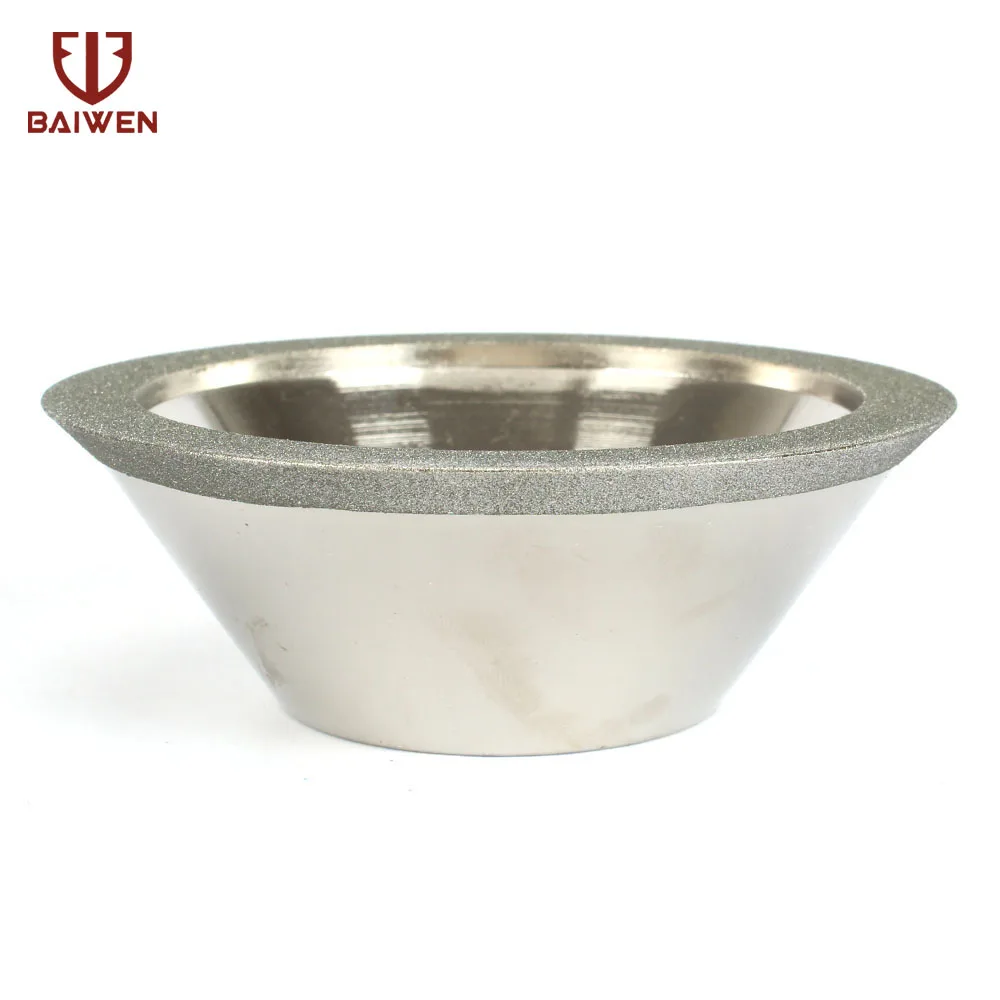 Koop 100mm Diamant Slijpschijf Cup Grinder Cutter Slijpschijf Voor Wolfraam Stalen Frees Tool Sharpener Tool