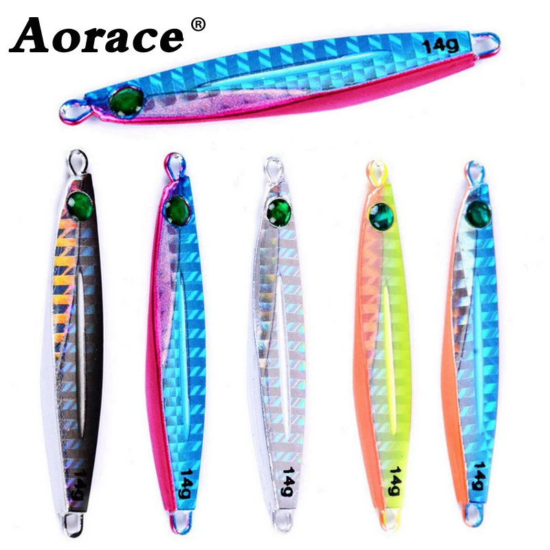 

5pcs Metal Jigging Fishing 7g 10g 14g 17g 21g 28g 40g Spoon Lures Artificial Bait Boat Fishing Jig Lead Fish Lures Hard Baits