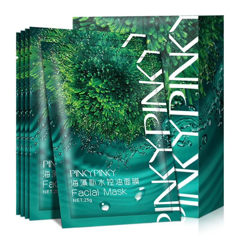 

pinky Pinky Thailand Original Seaweed Mask 10pcs/box Acne Treatment Oil-control Moisturizing Anti-Aging face mask