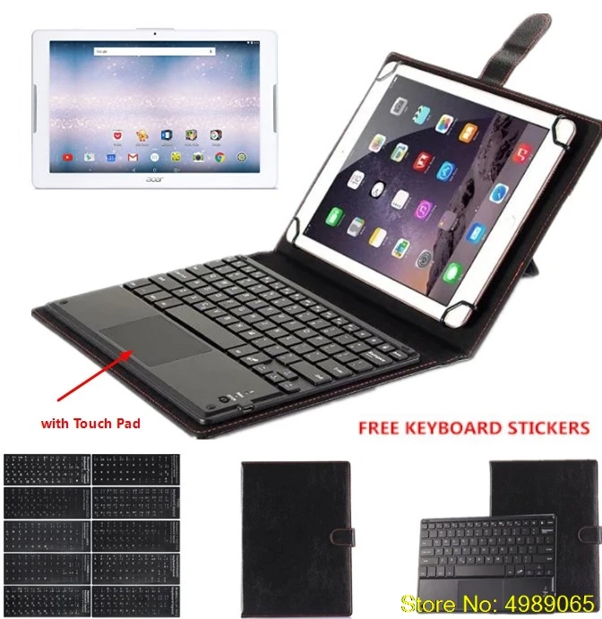 Для acer Iconia One 10 B3 A3 A40 A30 A20 A10 10,1 inch планшет сенсорная панель, Bluetooth клавиатура подходит_ наклейки на клавиатуру