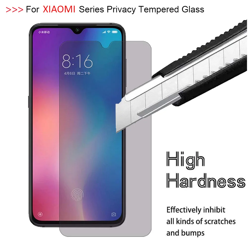 Защитное стекло 9H 2.5D для XiaoMi Redmi 7 антибликовое закаленное Note NOTE 7S|Защитные стёкла
