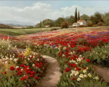 

Claude Monet Poplars Poppy fields Impressionist Landscape Oil Painting on Canvas Posters and Prints Wall Picture for Living Room