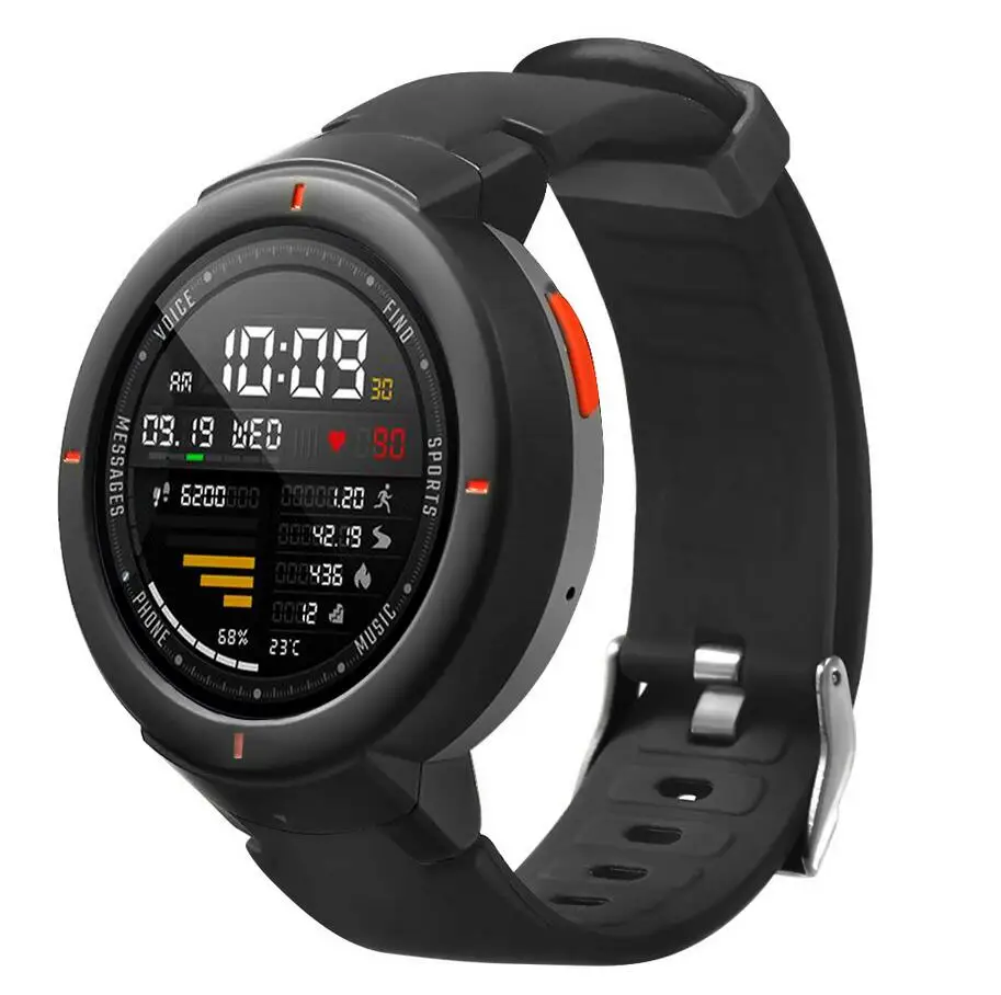 Силиконовый ремешок для смарт часов Huami Amazfit Verge 50 шт. xiaomi huami amazfit 3 Мягкие Ремешки