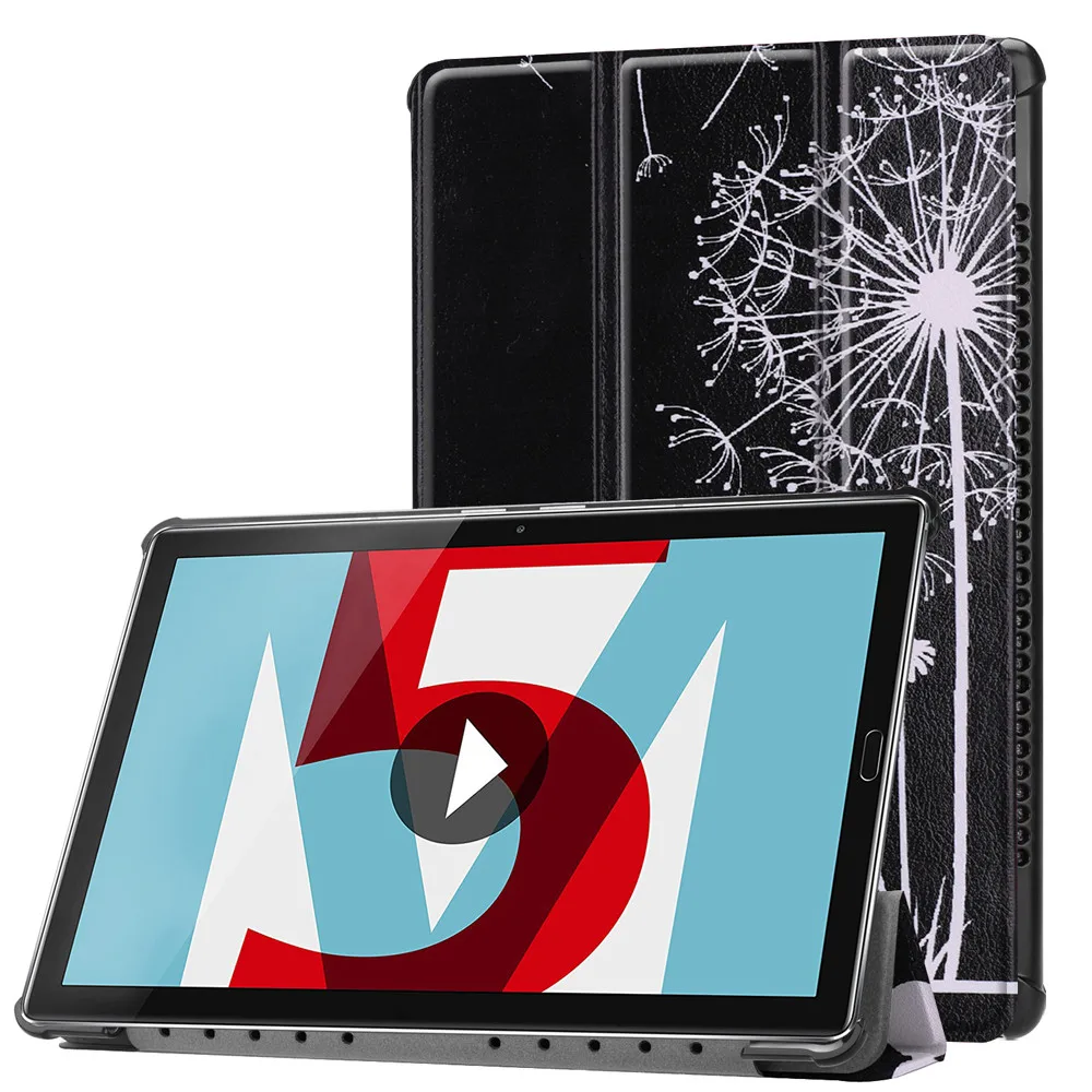 Чехол для планшета 10 8 дюймов Huawei MediaPad M5 Pro кожаный защитный чехол с подставкой #