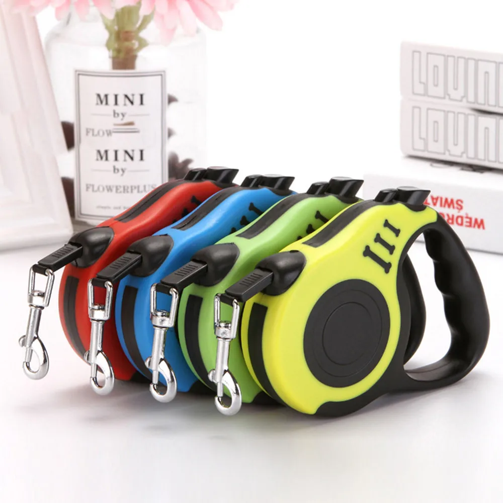 

3M/5M Retractable Dog Leash Automatic Flexible Dog Puppy Cat Traction Rope Belt Dog Leash for Small Medium Dogs Pet Products#20