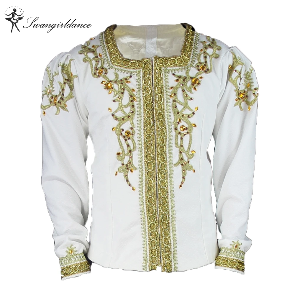 Buy white men ballet tops,Bodies With Cotton Lining