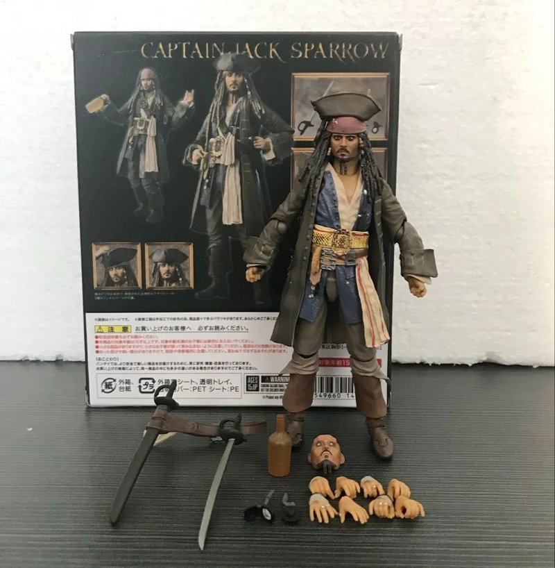 Action Figuren Jack Sparrow Fluch Der Karibik Action Figur Johnny Depp Sammler Film Figuren Neu Sammeln Seltenes Inkmax Jp