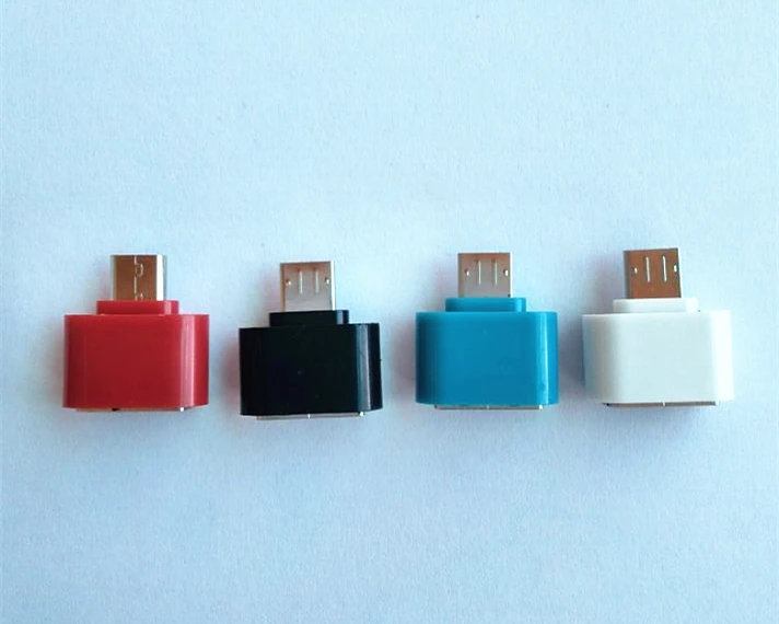 10 шт./партия Высокое качество USB к USB OTG адаптер 2,0 конвертер для планшетных ПК флэш-Мышь Клавиатура с треком