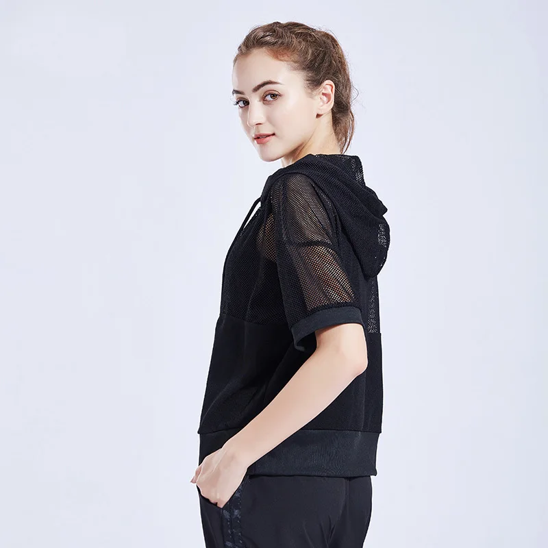 Women Mesh Yoga Shirt Quick Dry Sport Fitness Female Running Shirt Gym Clothes Tank Top Workout Exercises T-Shirt Sportswear Women Mesh Yoga Shirt Quick Dry Sport Fitness Female Running Shirt Gym Clothes Tank Top Workout Exercises T-Shirt Sportswear
