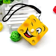 

Bluetooth Speaker Waterproof Little Cheese Wireless Speaker Outdoor Cartoon Speaker + Data Wire+Instructions+Sling