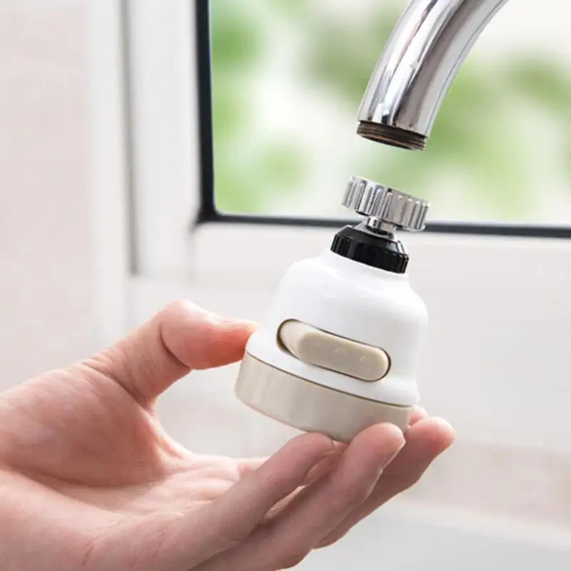

3 Modes Faucet Flexible Water Saving High Pressure Filter Sprayer Nozzle 360 degree Rotate Diffuser