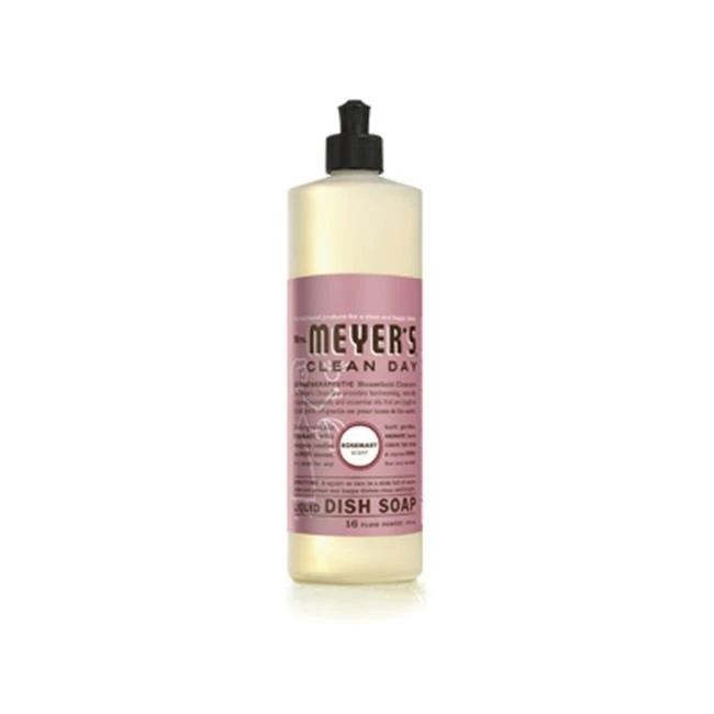 Mrs. Meyers 1210640 Liquid Dish Soap - Rosemary - 16 oz