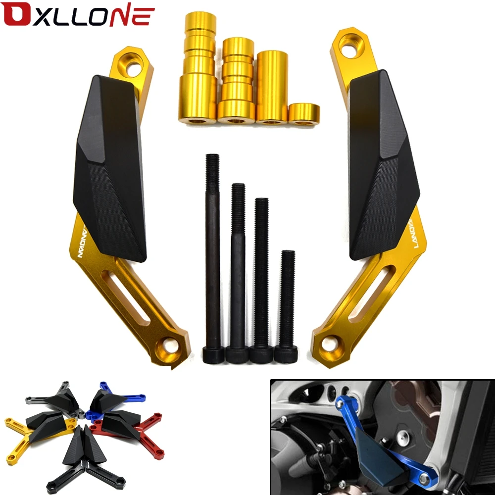 

CNC billet modified Frame Sliding Block Motor frame slider Crash Protection Engine For Yamaha XSR900 2016