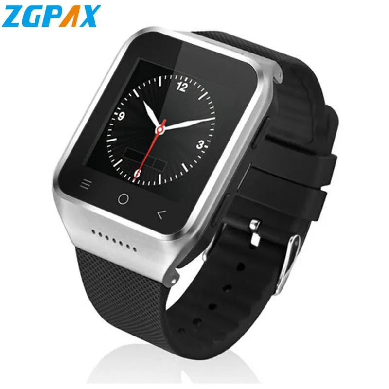 

ZGPAX Smart Watch S8 pro android phone Wifi GPS 3G SIM/SD card Smartwatch men with camera Whatsapp Facebook QW09 DZ09 GT88
