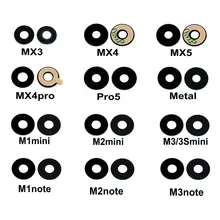 Новая камера со стеклянными линзами задняя линза с клеем для Meizu MX3 MX4 MX4pro MX5 Pro5 Pro6 M1 M2 M3 3s M5 mini Note металл