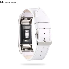 HIPERDEAL роскошный кожаный ремешок браслет часы ремешок для FitBit Charge 2 Горячие 17Dec22 дропшиппинг F