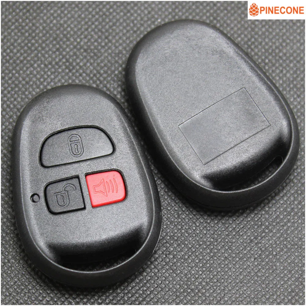

PINECONE Key Casing for HYUNDAI COUPE Car Key Remote 3 Buttons Replace Remote Key Shell