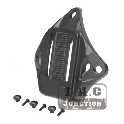 

Tactical 3-Hole Low Profile VAS Shroud Black Mounting Platform for NVG Mounts Ops-Core FAST ACH ECH MICH Helmet