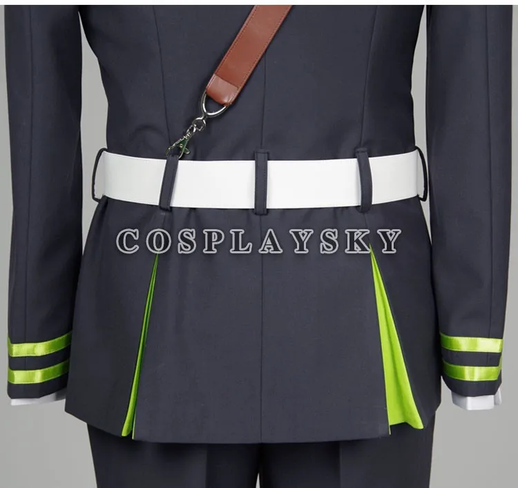 Seraph of the End Owari no SerafuYuichiro Hyakuya Uniform Cosplay Costume_09