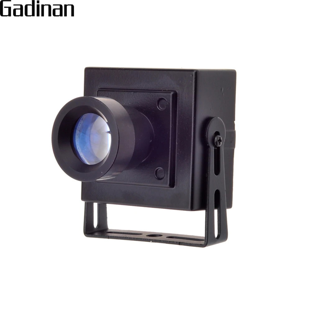 

GADINAN Mini AHD Camera 2MP 1080P CCTV AHDH Camera MetalShell Indoor Security Surveillance Security Box Color AHD CCTV Camera