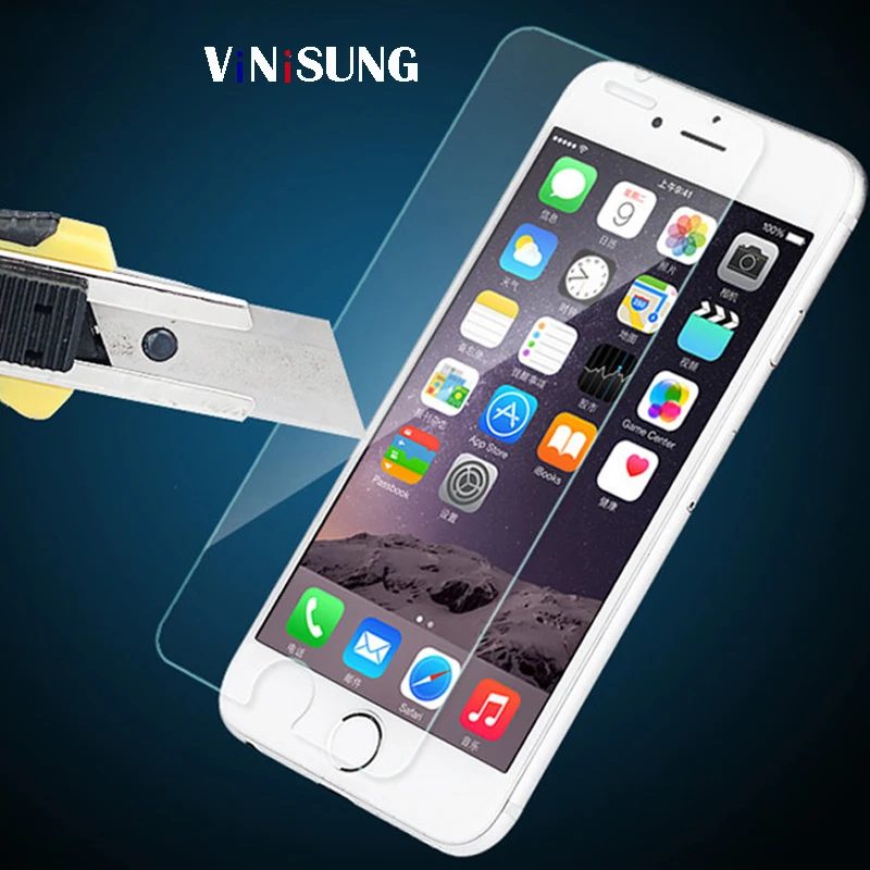 

For iphone 7 8 Phone Screen Protector Tempered Glass iphone XS MAX XR X6s 6 7plus 8plus screen protector glass